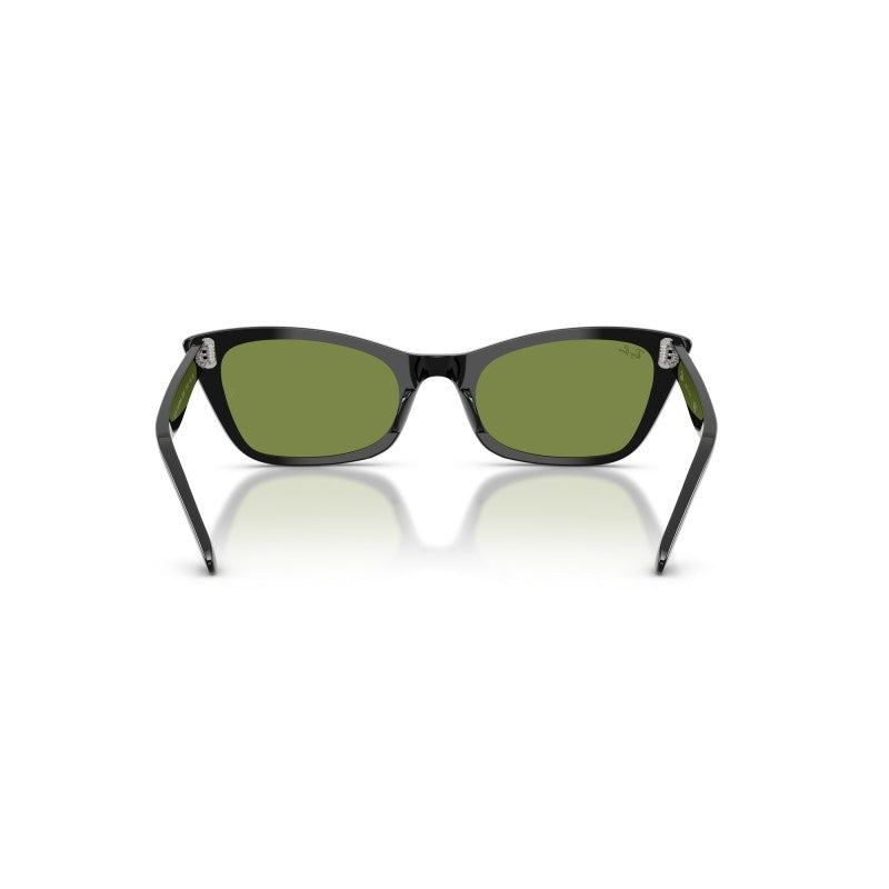 WOMEN'S SUNGLASSES RAY-BAN RB 2299 LADY BURBANK 6659G4 GREEN CALIBER 55 