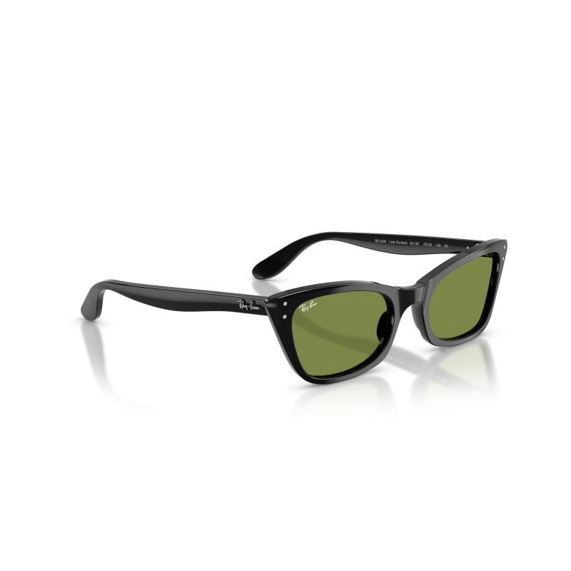 WOMEN'S SUNGLASSES RAY-BAN RB 2299 LADY BURBANK 6659G4 GREEN CALIBER 55 