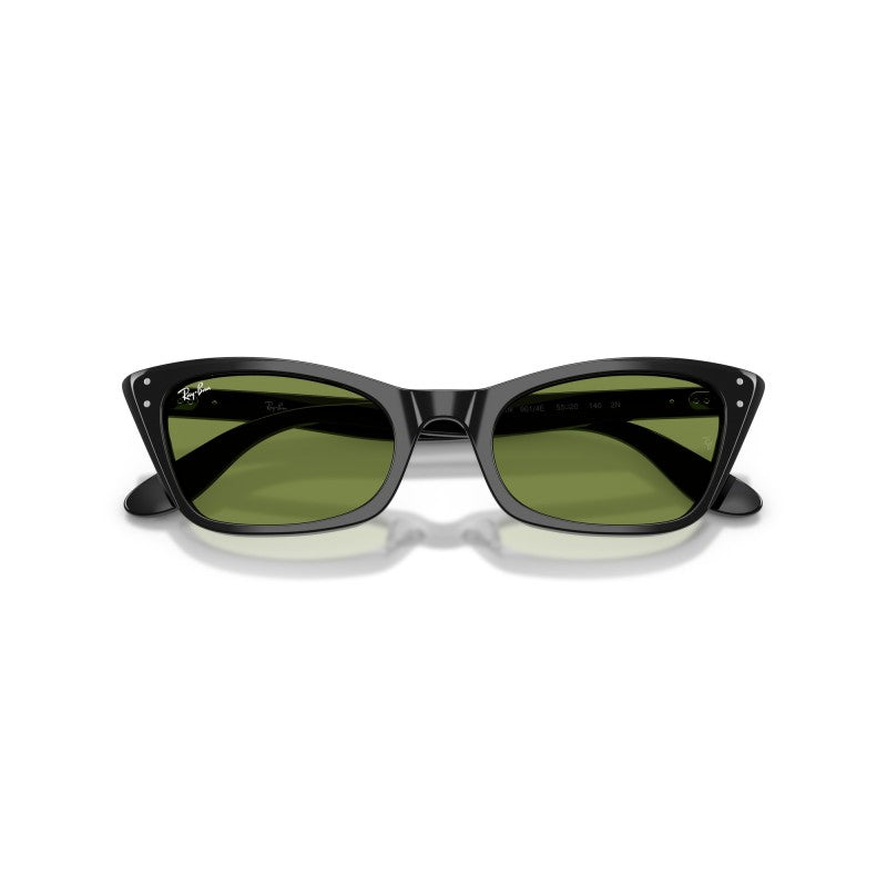 WOMEN'S SUNGLASSES RAY-BAN RB 2299 LADY BURBANK 6659G4 GREEN CALIBER 55 