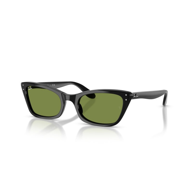 WOMEN'S SUNGLASSES RAY-BAN RB 2299 LADY BURBANK 6659G4 GREEN CALIBER 55 