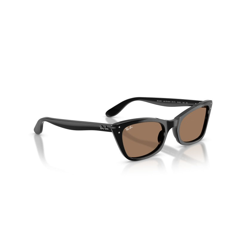 WOMEN'S SUNGLASSES RAY-BAN RB 2299 LADY BURBANK 6659G4 GREEN CALIBER 55 