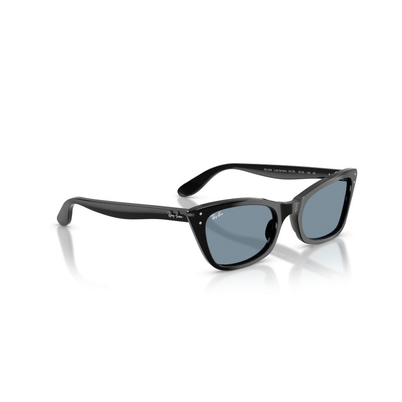 WOMEN'S SUNGLASSES RAY-BAN RB 2299 LADY BURBANK 6659G4 GREEN CALIBER 55 