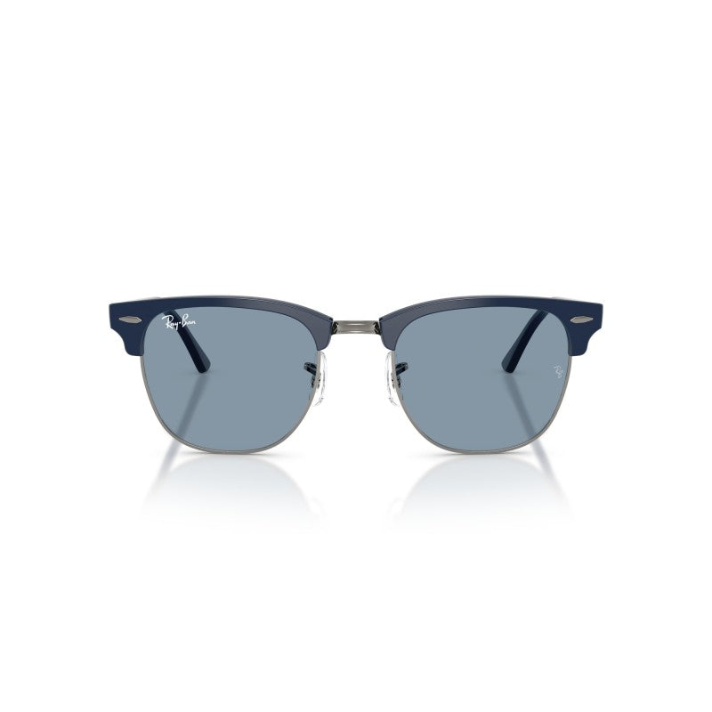 OCCHIALE DA SOLE UNISEX | RAY-BAN RB 3016 - CLUBMASTER 687956 BLU E CANNA DI FUCILE - CALIBRO 51