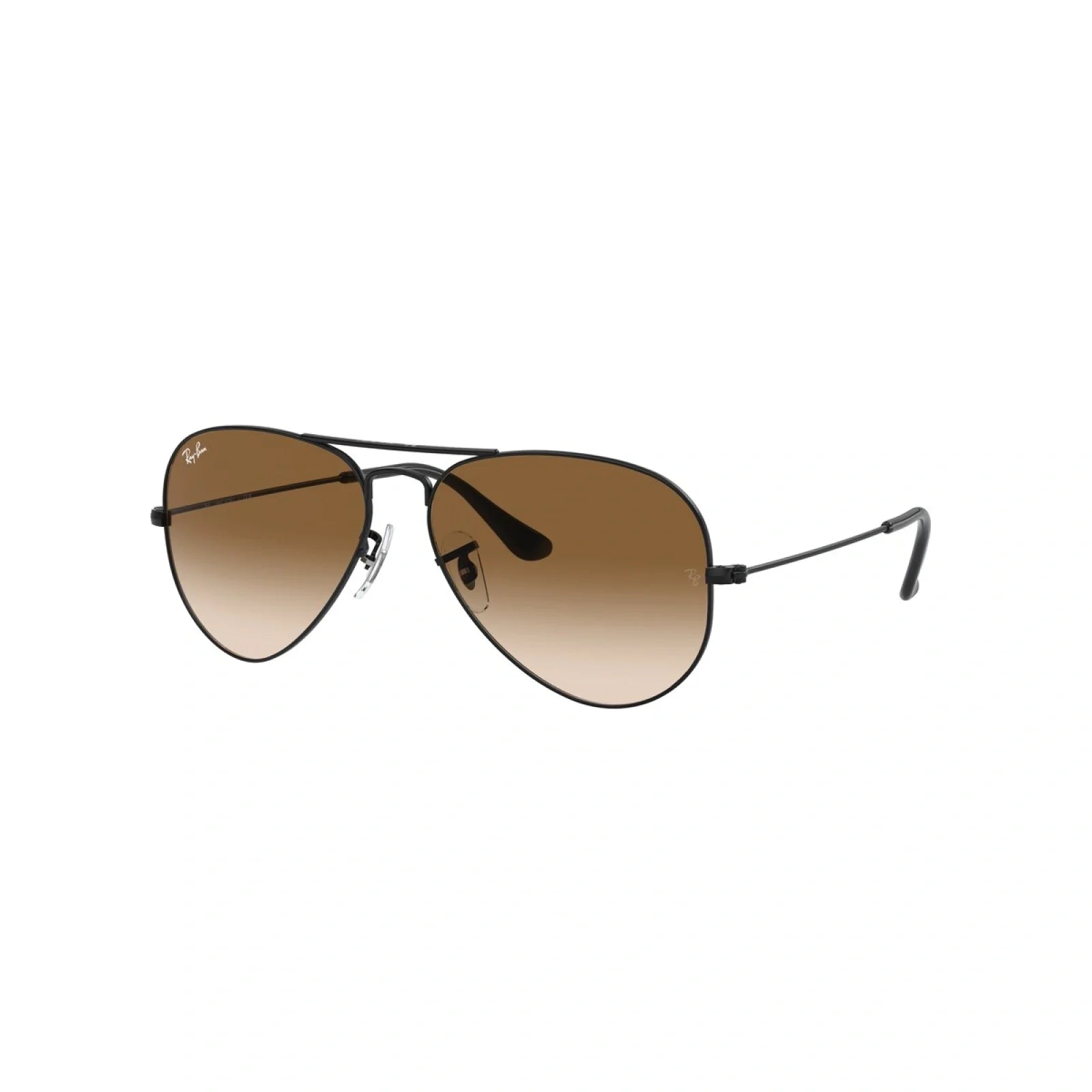 RAY-BAN RB 3025 AVIATOR 002/51 BLACK | UNISEX CALIBER 62 SUNGLASSES 