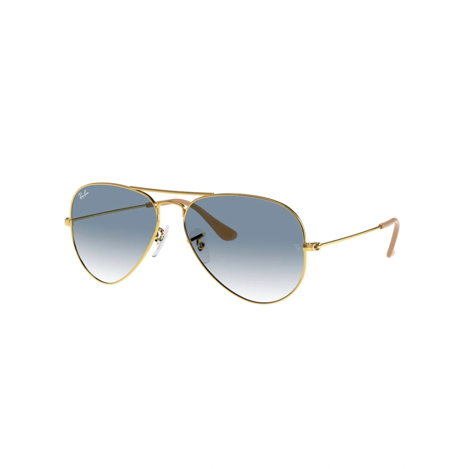 RAY-BAN RB 3025 AVIATOR LARGE METAL 001/3F ORO | OCCHIALE DA SOLE UOMO CALIBRO 58