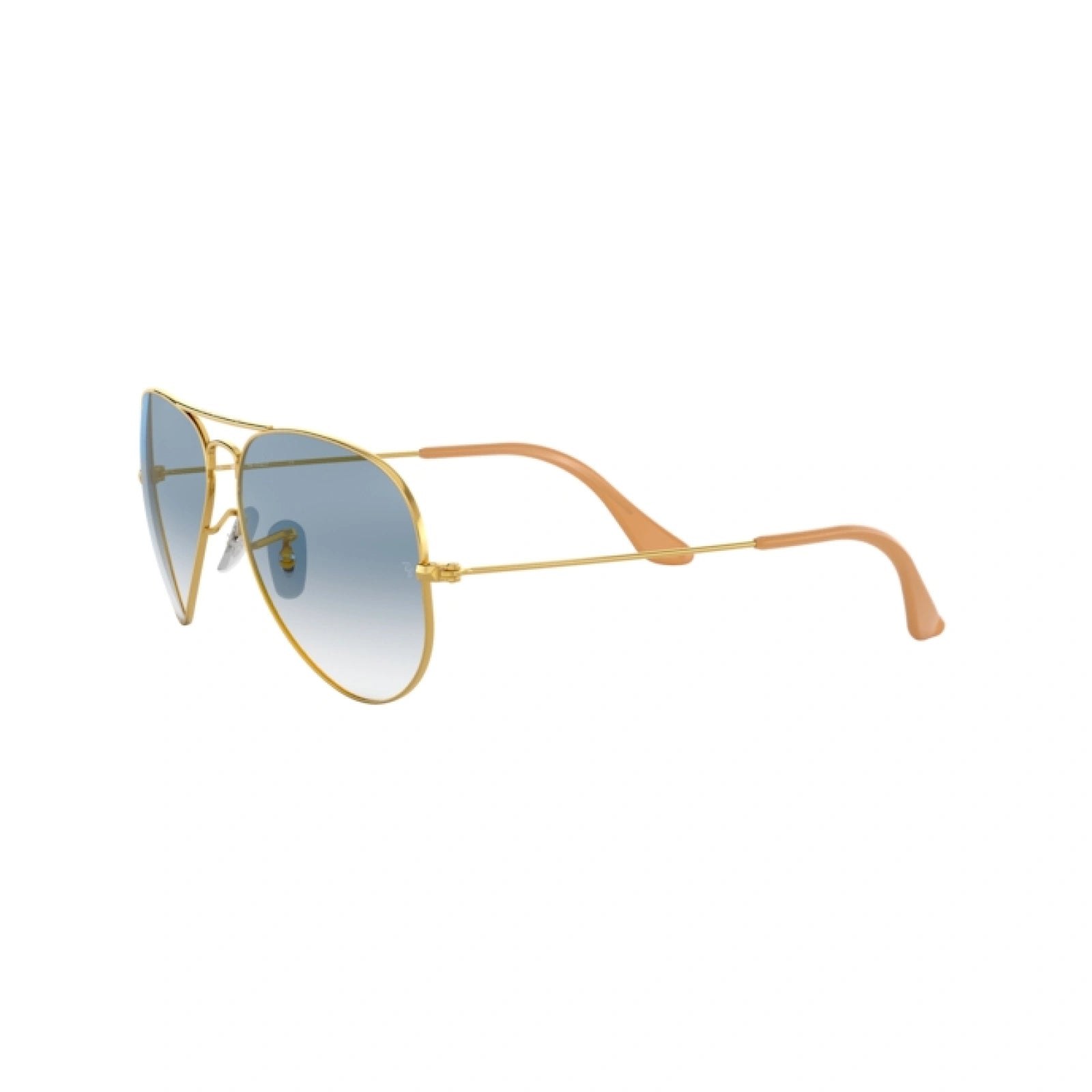 RAY-BAN RB 3025 AVIATOR LARGE METAL 001/3F ORO | OCCHIALE DA SOLE UOMO CALIBRO 58