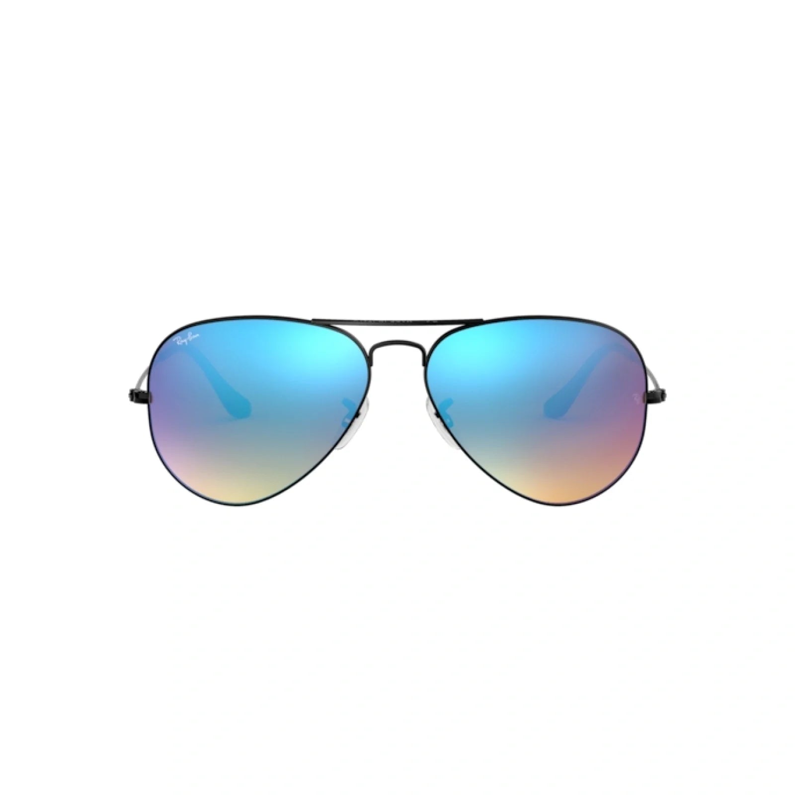 RAY-BAN RB 3025 AVIATOR LARGE METAL 002/4O GLOSS BLACK | UNISEX CALIBER 62 SUNGLASSES 