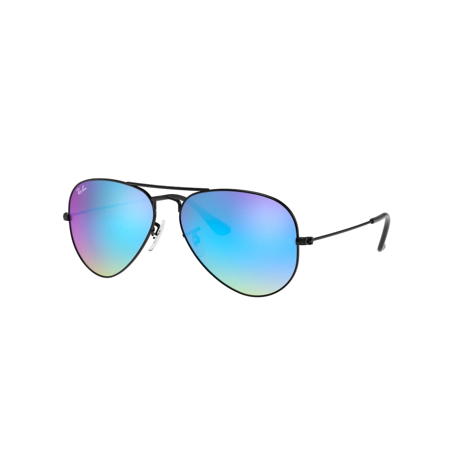 RAY-BAN RB 3025 AVIATOR LARGE METAL 002/4O NERO LUCIDO | OCCHIALE DA SOLE UNISEX CALIBRO 58
