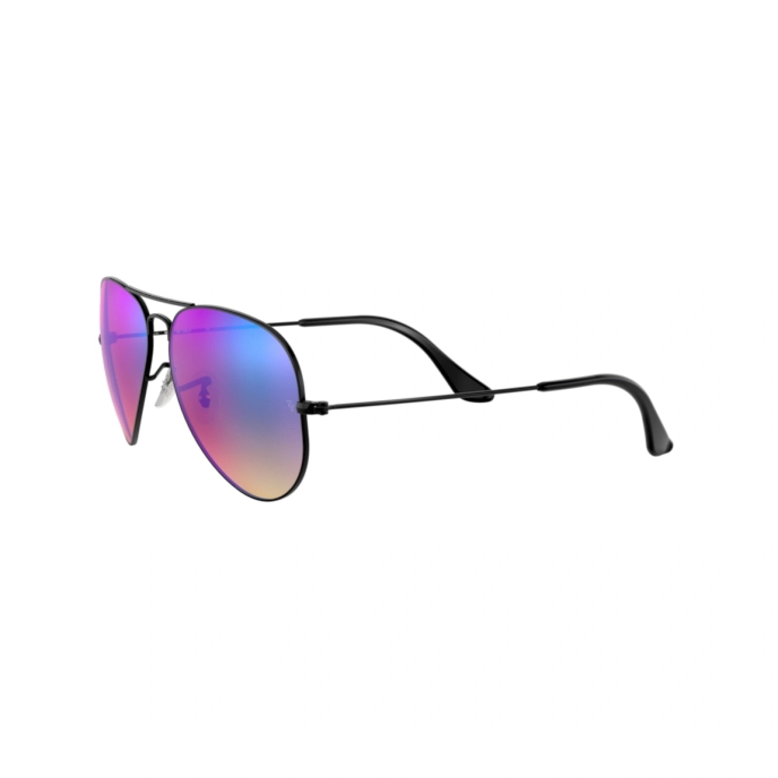 RAY-BAN RB 3025 AVIATOR LARGE METAL 002/4O NERO LUCIDO | OCCHIALE DA SOLE UNISEX CALIBRO 58