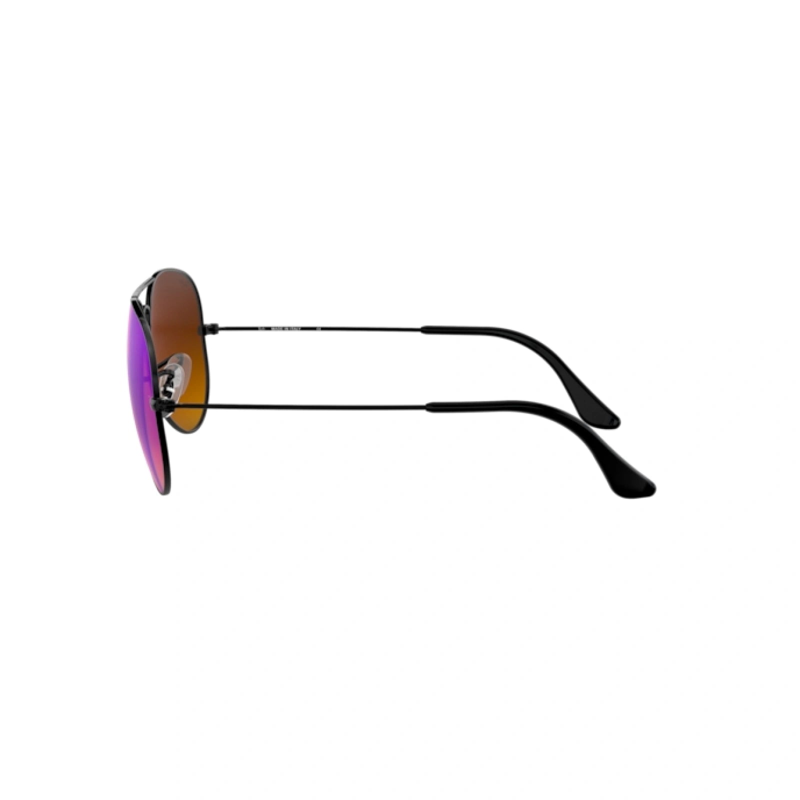 RAY-BAN RB 3025 AVIATOR LARGE METAL 002/4O NERO LUCIDO | OCCHIALE DA SOLE UNISEX CALIBRO 58