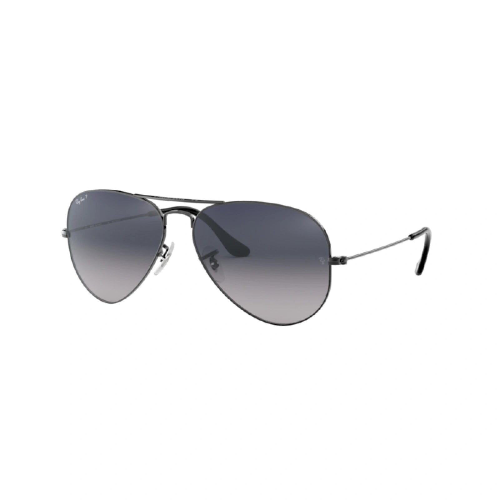 RAY-BAN RB 3025 AVIATOR LARGE METAL 004/78 GUNMETAL | MEN'S CALIBER 55 SUNGLASSES 