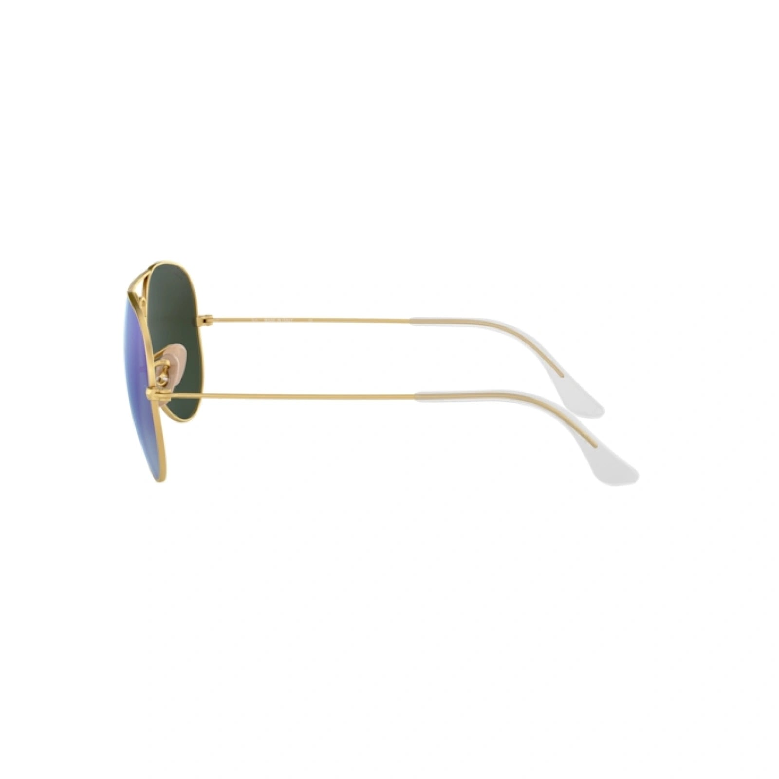RAY-BAN RB 3025 AVIATOR LARGE METAL 112/17 MATT GOLD | MEN'S CALIBER 58 SUNGLASSES 