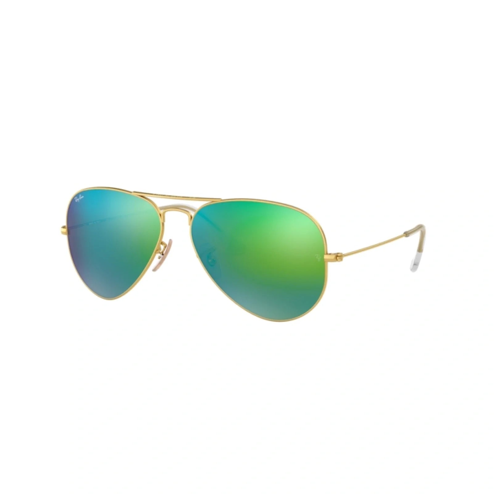 RAY-BAN RB 3025 AVIATOR LARGE METAL 112/19 ORO OPACO | OCCHIALE DA SOLE UOMO CALIBRO 62