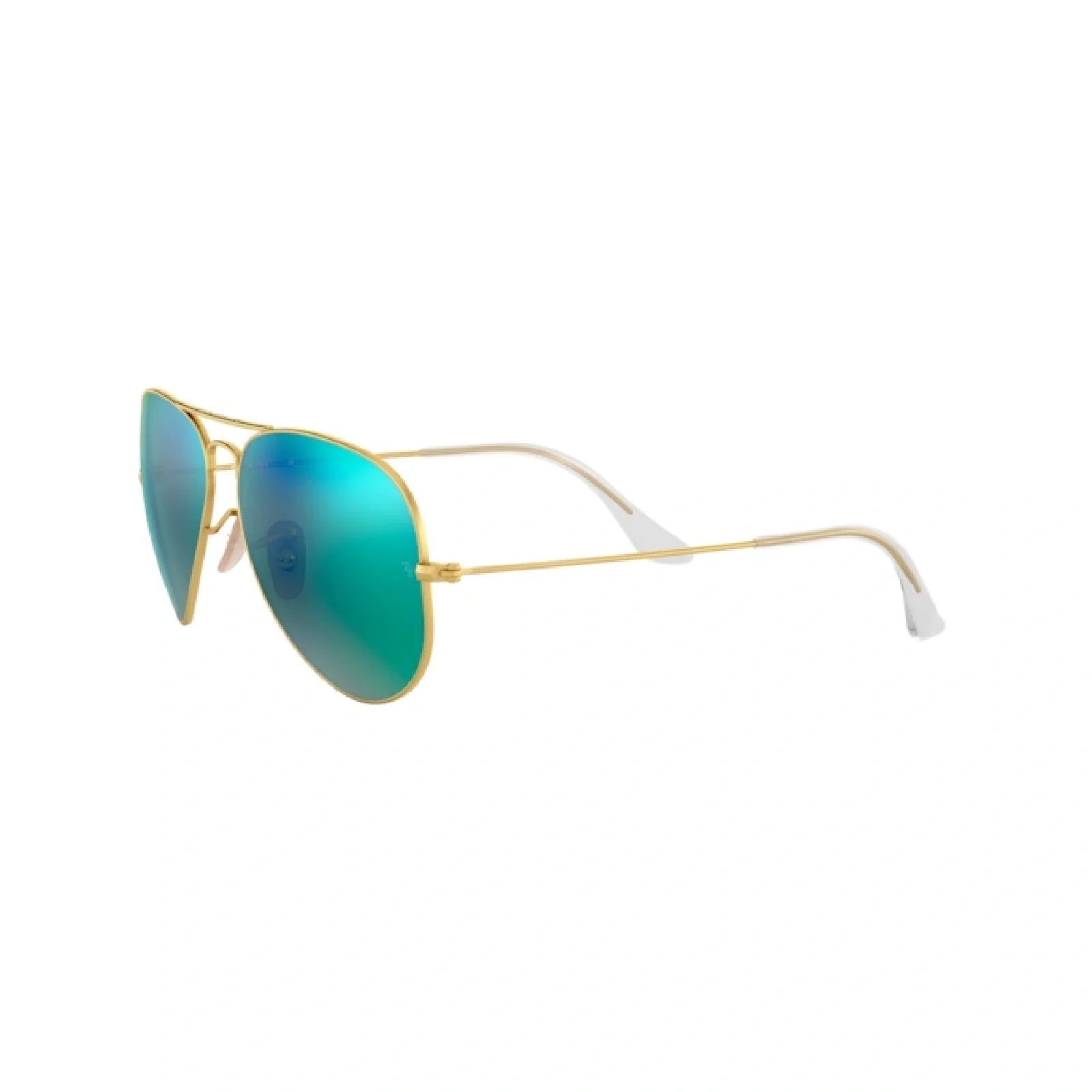 RAY-BAN RB 3025 AVIATOR LARGE METAL 112/19 ORO OPACO | OCCHIALE DA SOLE UOMO CALIBRO 62