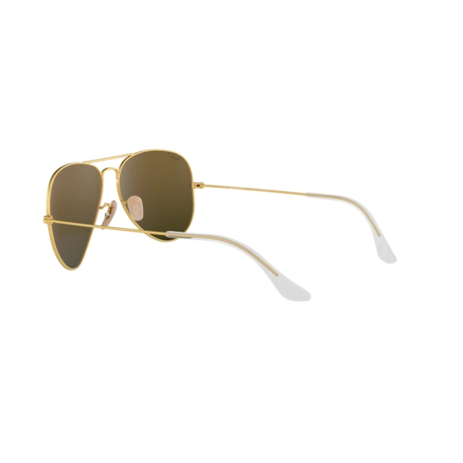 RAY-BAN RB 3025 AVIATOR LARGE METAL 112/4D ORO OPACO | OCCHIALE DA SOLE UOMO