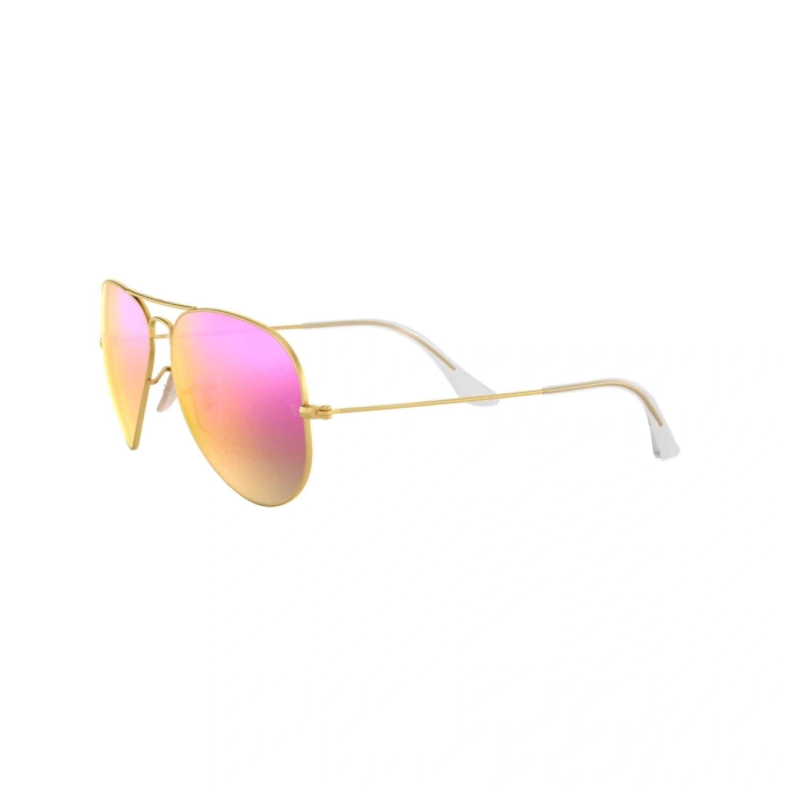 RAY-BAN RB 3025 AVIATOR LARGE METAL 112/4T ORO OPACO | OCCHIALE DA SOLE UOMO