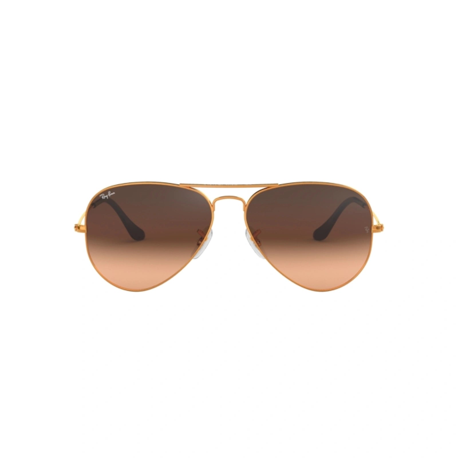 RAY-BAN RB 3025 AVIATOR LARGE METAL 9001A5 BRONZO LUCIDO BRILLANTE | OCCHIALE DA SOLE UOMO CALIBRO 55