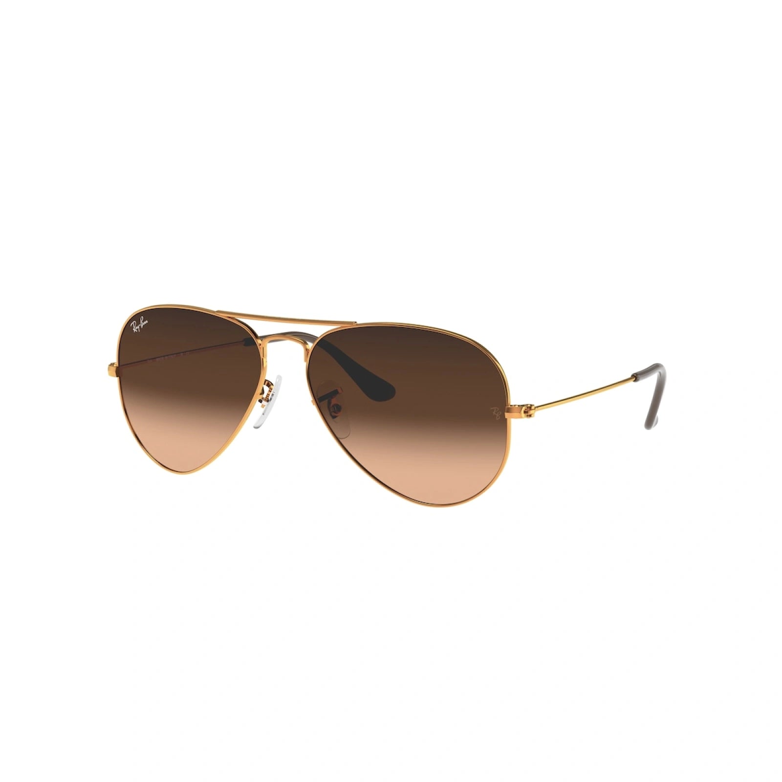 RAY-BAN RB 3025 AVIATOR LARGE METAL 9001A5 BRONZO LUCIDO BRILLANTE | OCCHIALE DA SOLE UOMO CALIBRO 55