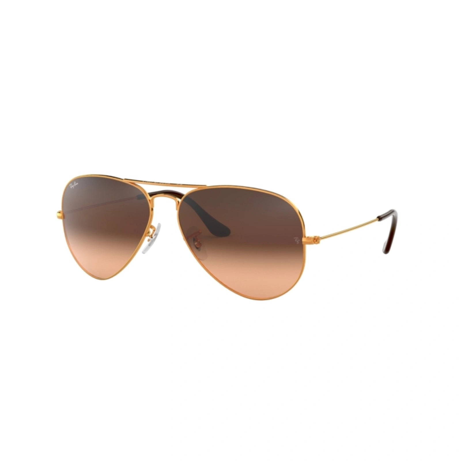 RAY-BAN RB 3025 AVIATOR LARGE METAL 9001A5 BRONZO LUCIDO BRILLANTE | OCCHIALE DA SOLE UOMO CALIBRO 55