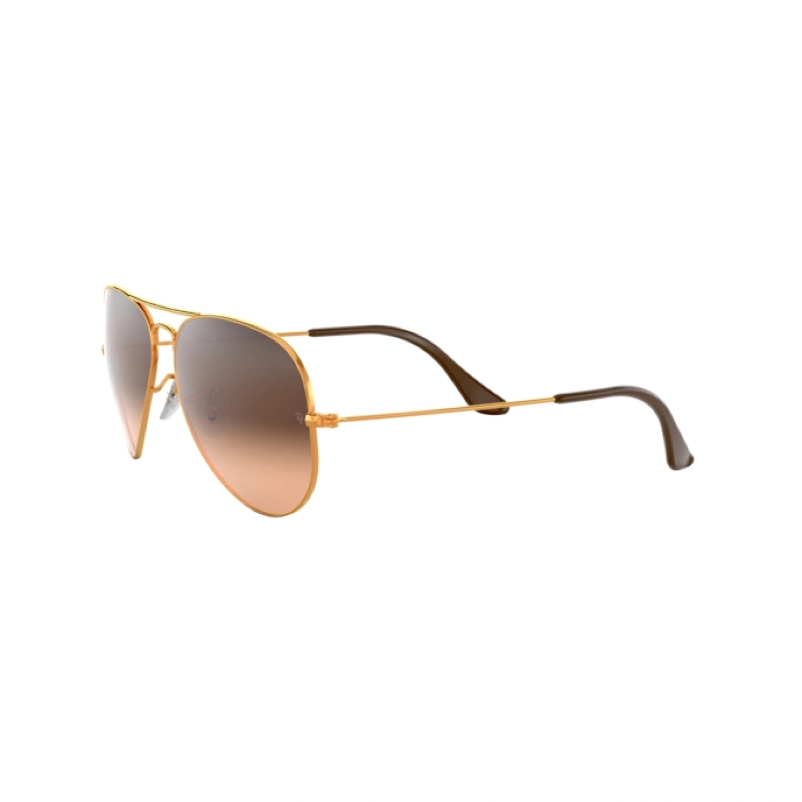 RAY-BAN RB 3025 AVIATOR LARGE METAL 9001A5 BRONZO LUCIDO BRILLANTE | OCCHIALE DA SOLE UOMO CALIBRO 55