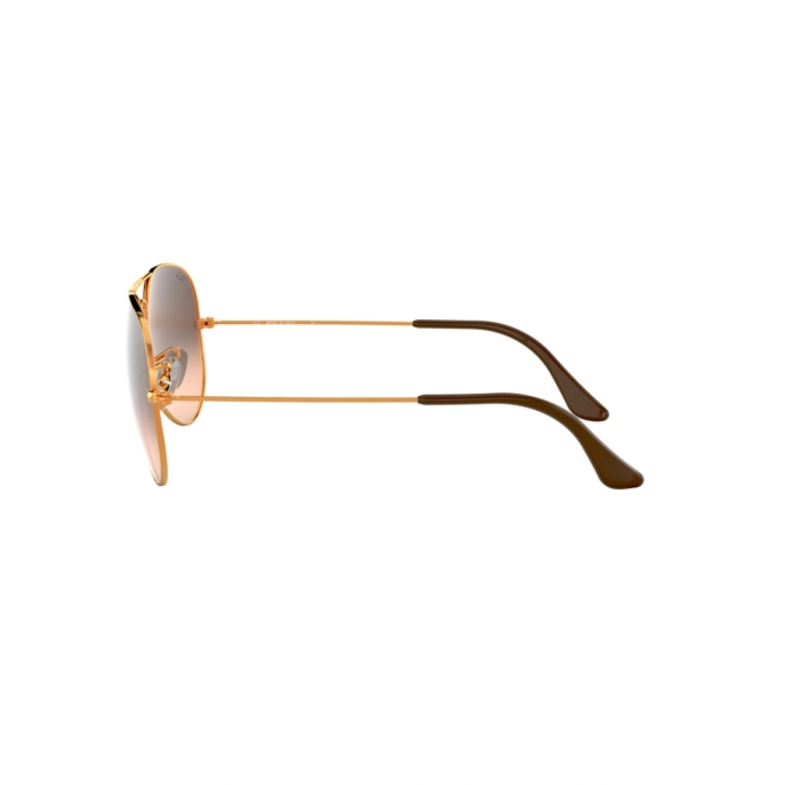 RAY-BAN RB 3025 AVIATOR LARGE METAL 9001A5 BRONZO LUCIDO BRILLANTE | OCCHIALE DA SOLE UOMO CALIBRO 55