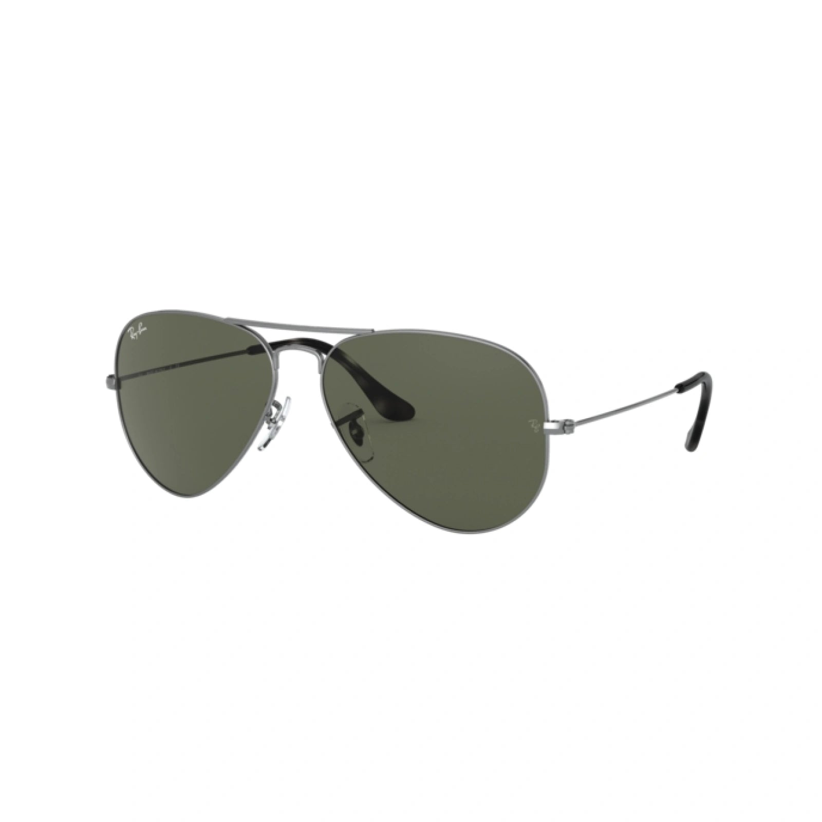 RAY-BAN RB 3025 AVIATOR LARGE METAL 919031 SABBIA GRIGIO TRASPARENTE | OCCHIALE DA SOLE UNISEX CALIBRO 55