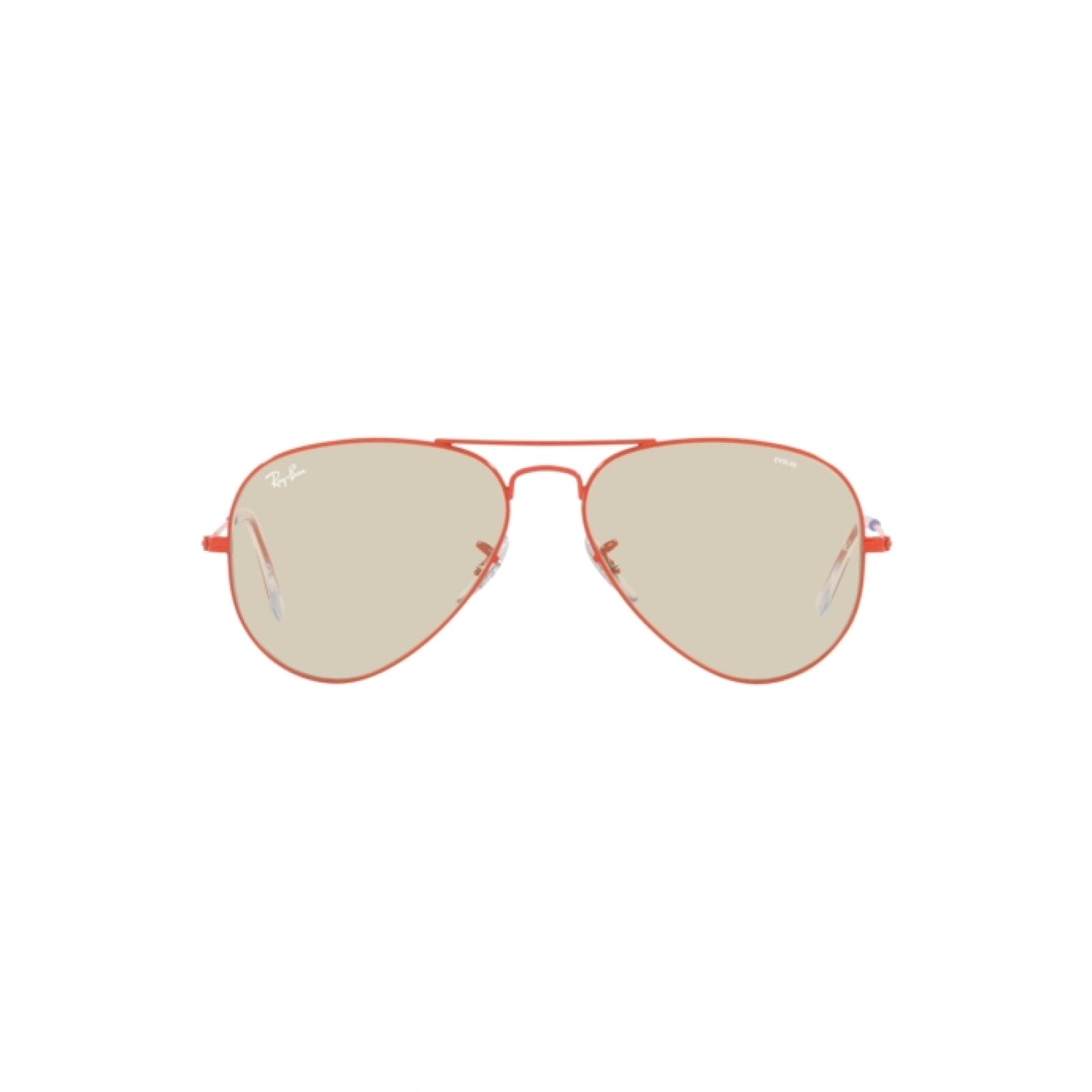 RAY-BAN RB 3025 AVIATOR LARGE METAL 9221T2 ROSSO | OCCHIALE DA SOLE UNISEX CALIBRO 55