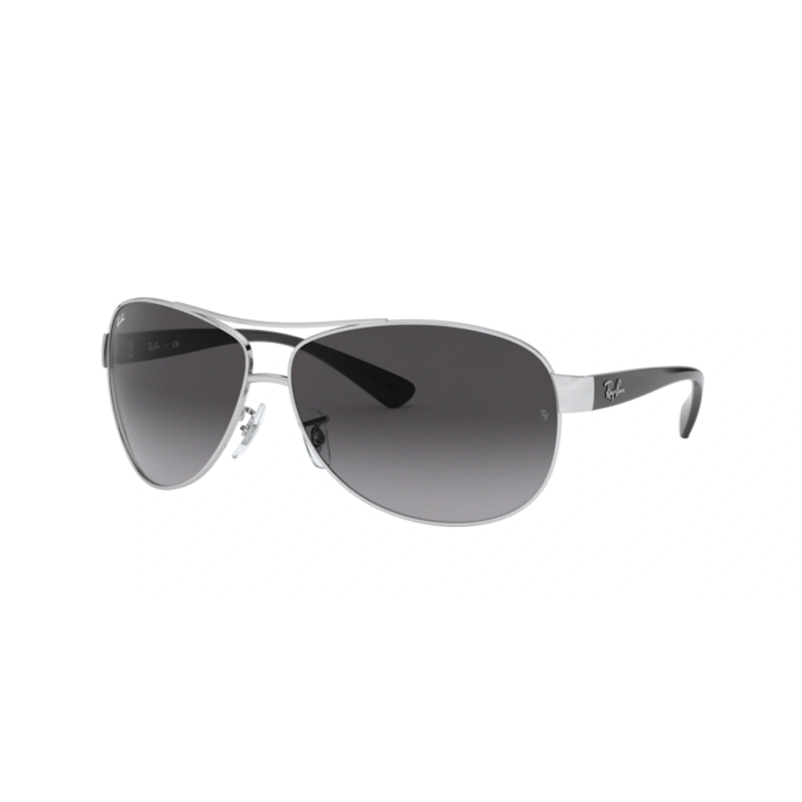 RAY-BAN RB 3386 RB3386 003/8G SILVER | MEN'S CALIBER 63 SUNGLASSES 
