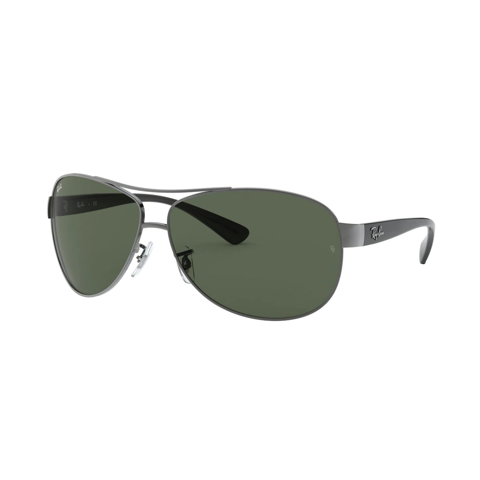 RAY-BAN RB 3386 RB3386 004/71 GUNMETAL | MEN'S CALIBER 67 SUNGLASSES 