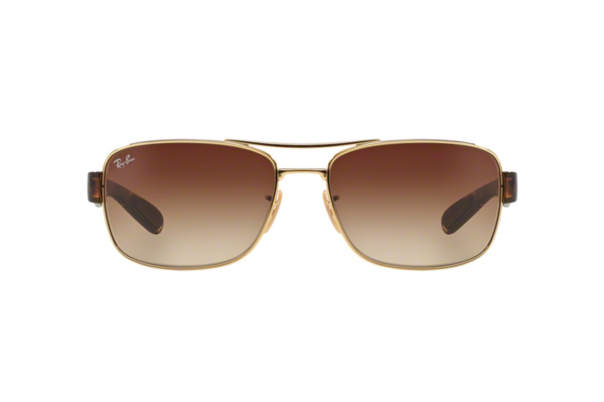 RAY-BAN RB 3522 - 001/13 ARISTA | MEN'S CALIBER 64 SUNGLASSES 