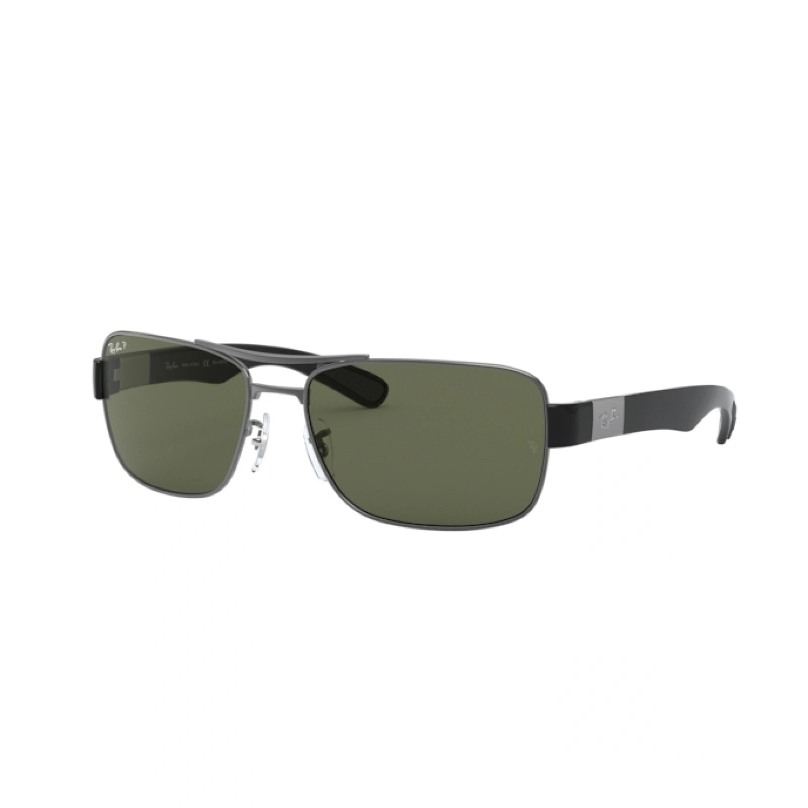 RAY-BAN RB 3522 - 004/9A GUNMETAL | MEN'S CALIBER 64 SUNGLASSES 