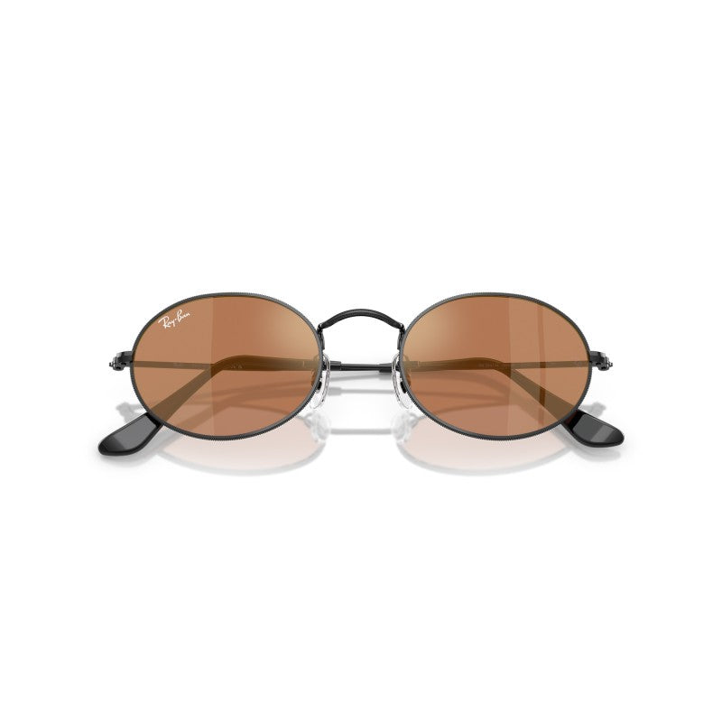 OCCHIALE DA SOLE UNISEX | RAY-BAN RB 3547N - OVAL 002/40 NERO - CALIBRO 51