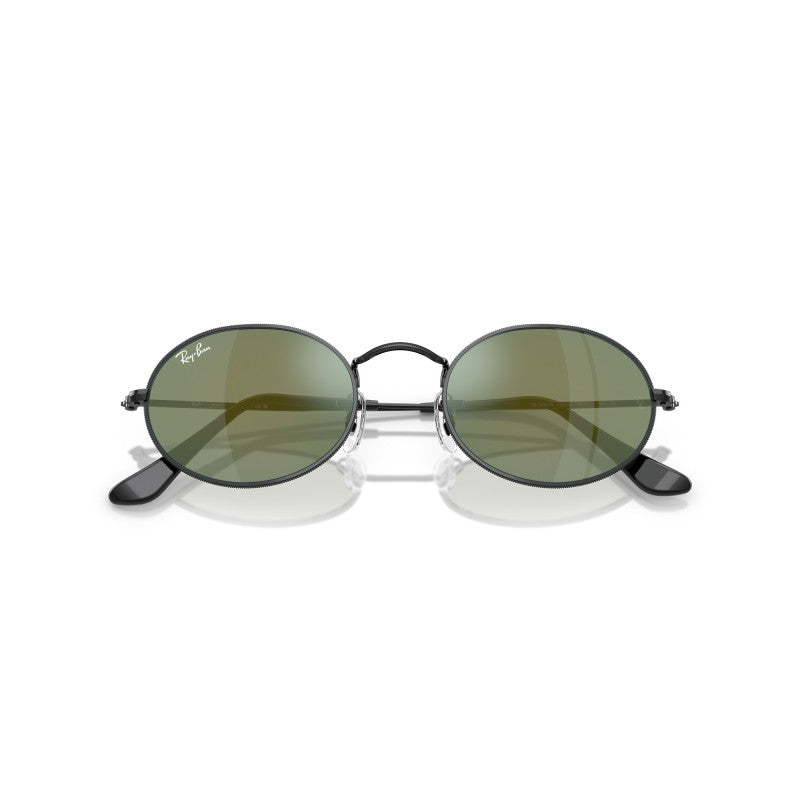 OCCHIALE DA SOLE UNISEX | RAY-BAN RB 3547N - OVAL 002/68 NERO - CALIBRO 51