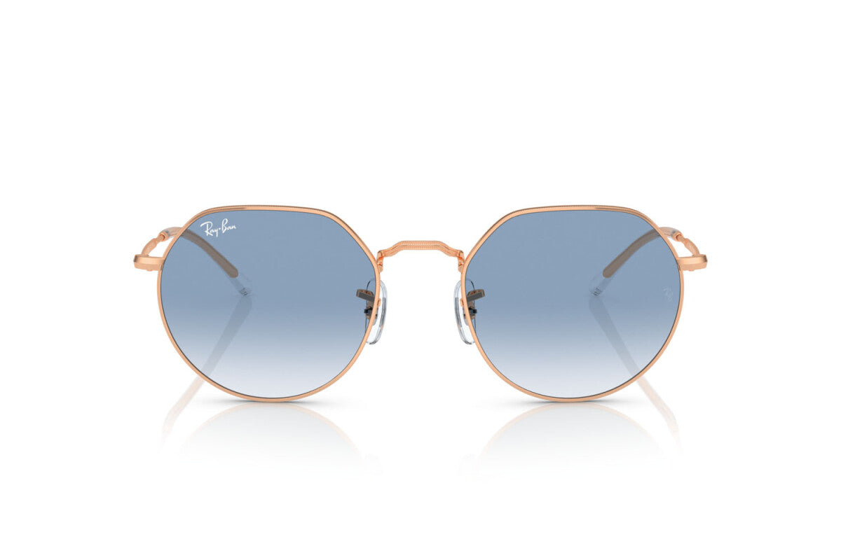 OCCHIALE DA SOLE UNISEX RAY-BAN JACK RB 3565 (92023F) TAGLIA 53/20/145