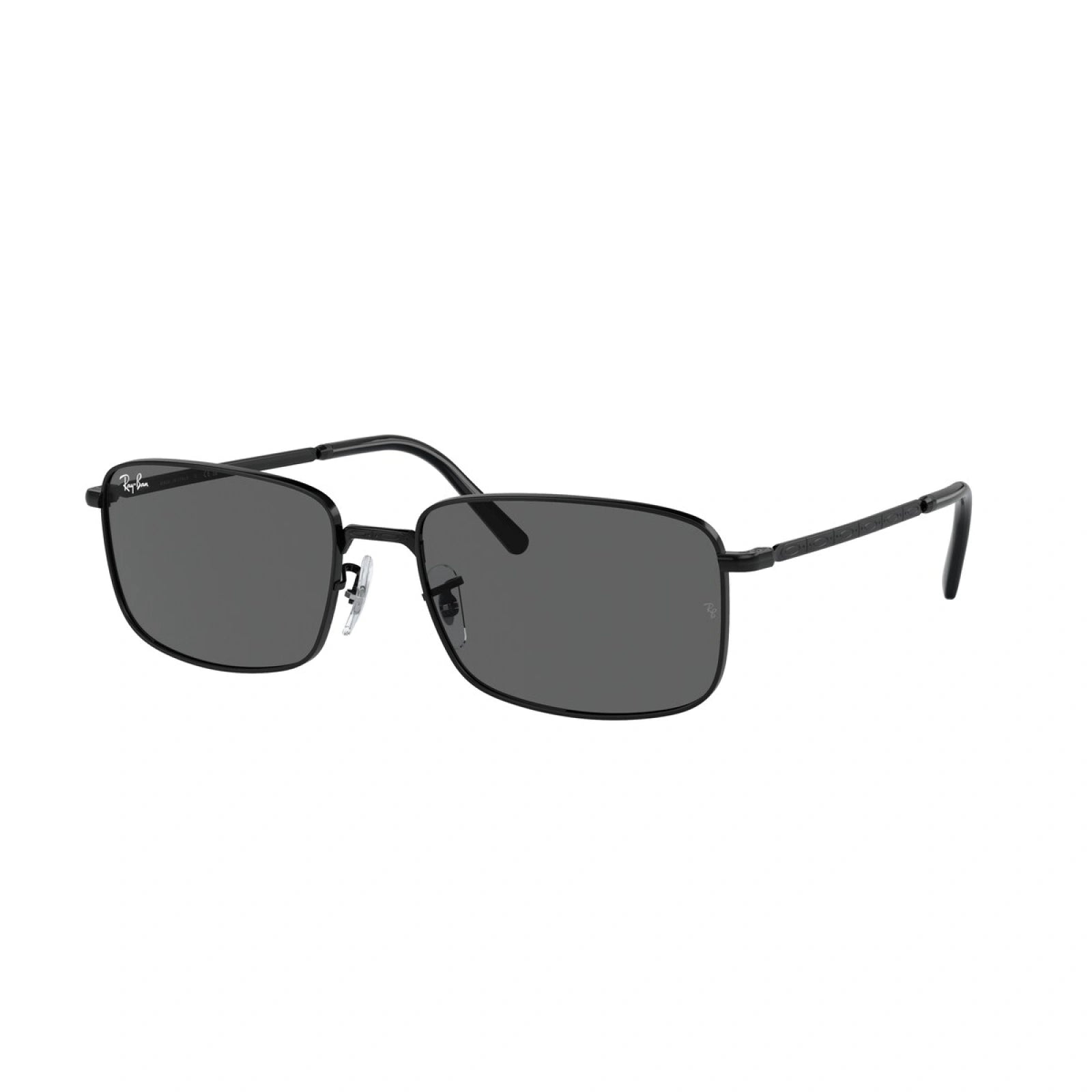 RAY-BAN RB 3717 - 002/B1 BLACK | UNISEX CALIBER 60 SUNGLASSES 