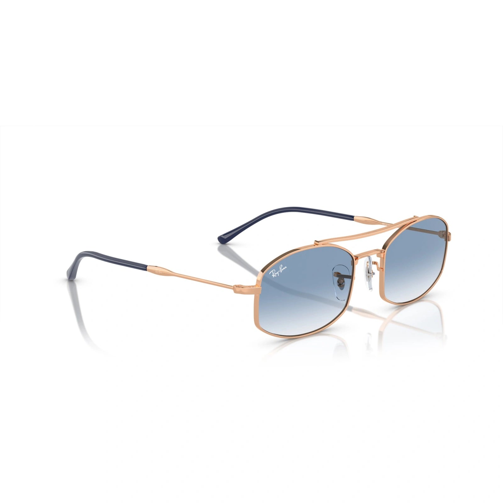 RAY-BAN RB 3719 - 92623F ROSE GOLD | UNISEX CALIBER 54 SUNGLASSES 