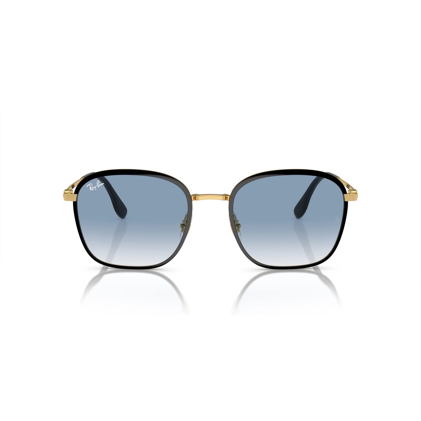 RAY-BAN RB 3720 - 90003F BLACK ON GOLD | UNISEX SUNGLASSES 