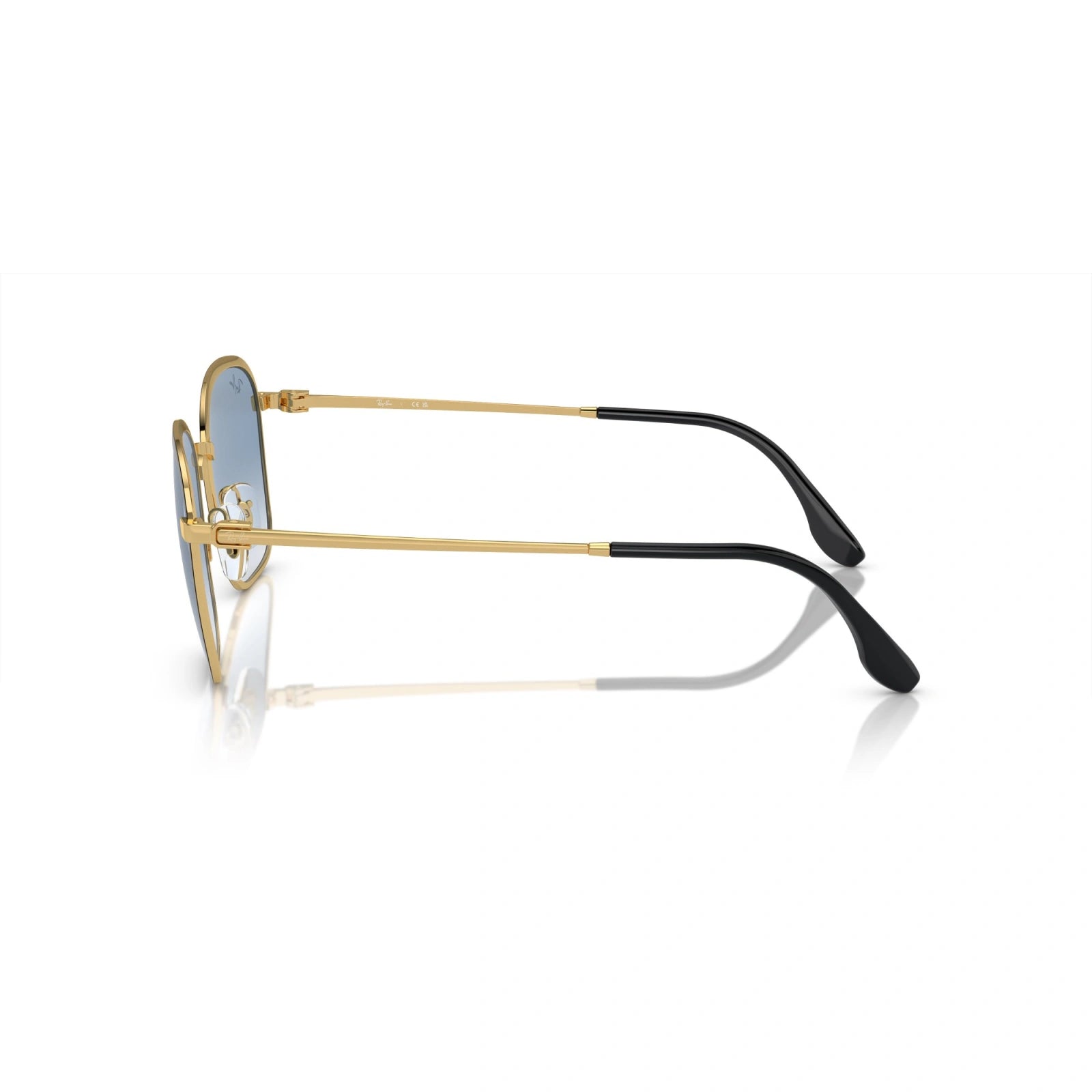RAY-BAN RB 3720 - 90003F BLACK ON GOLD | UNISEX SUNGLASSES 