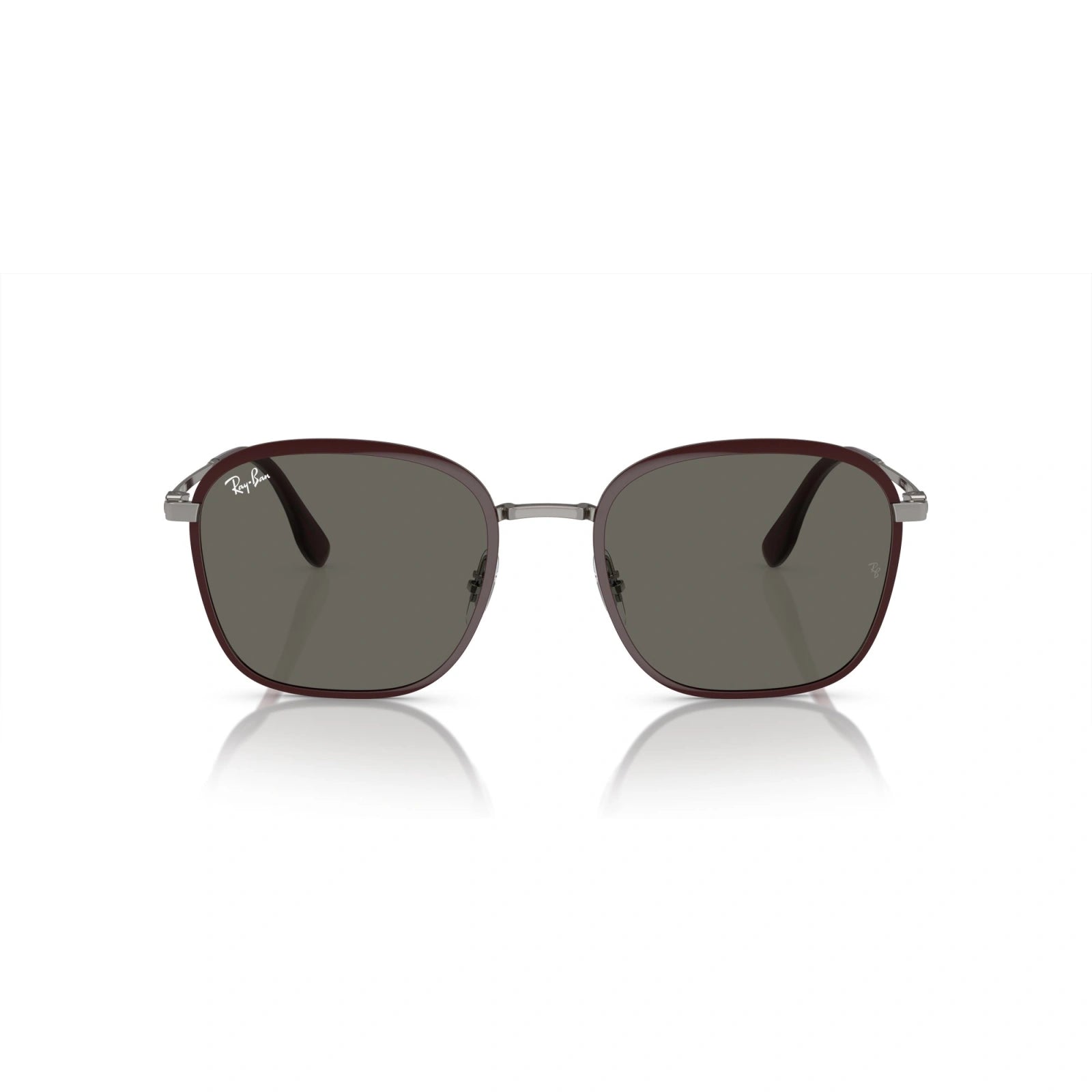 RAY-BAN RB 3720 - 9263R5 RED ON GUNMETAL | UNISEX SUNGLASSES 