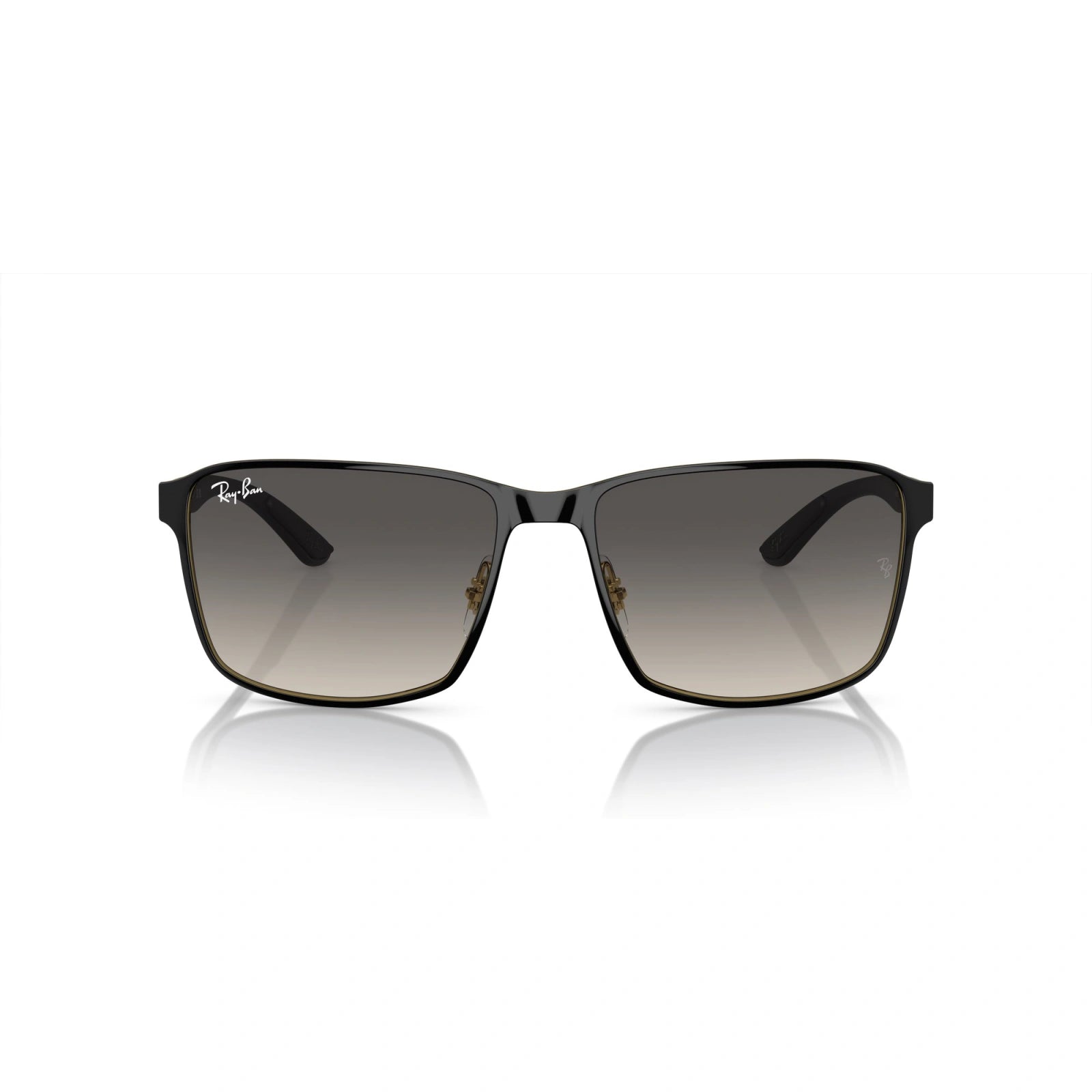 RAY-BAN RB 3721 - 187/11 BLACK ON GOLD | UNISEX SUNGLASSES 