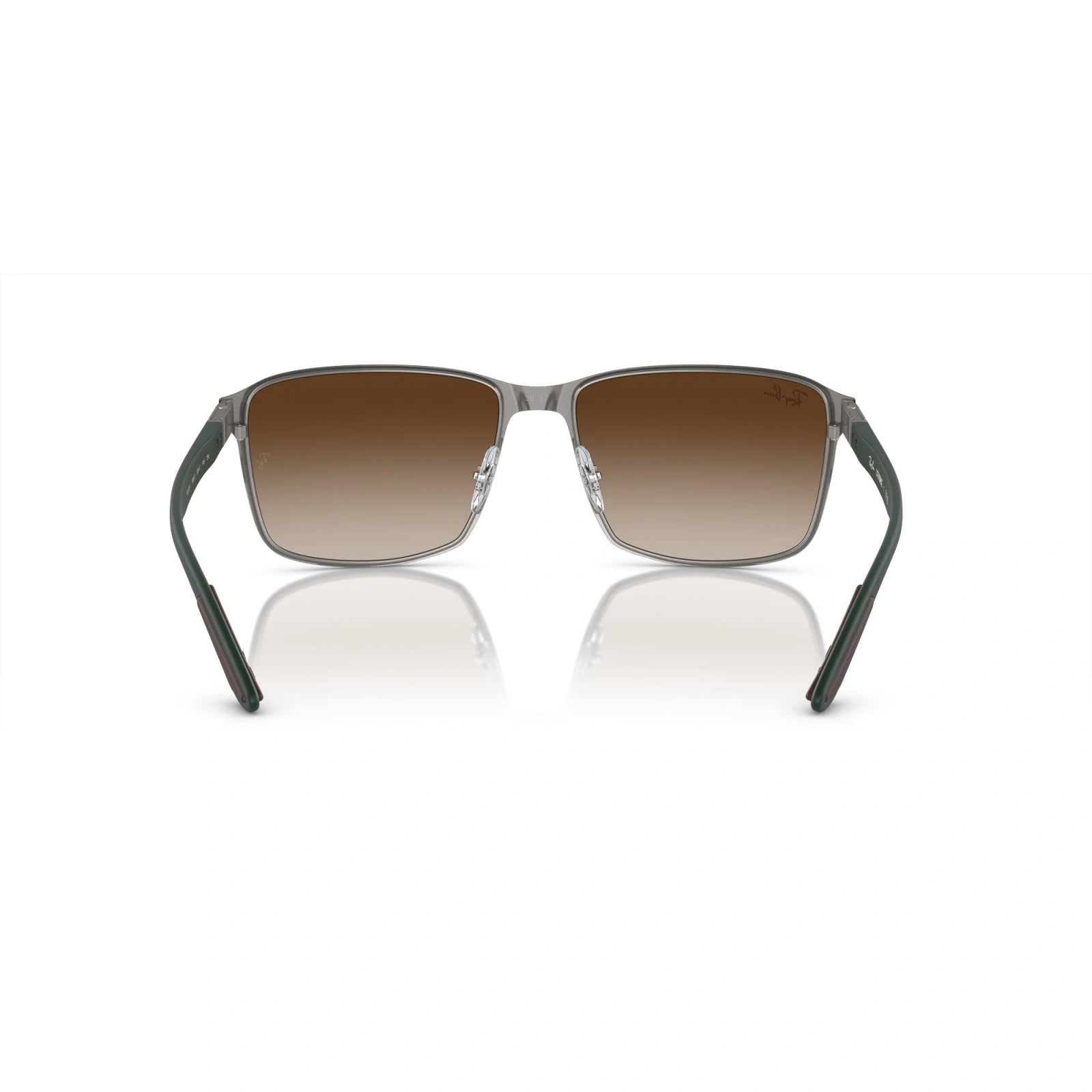 RAY-BAN RB 3721 - 188/13 BROWN ON GUNMETAL | UNISEX SUNGLASSES 