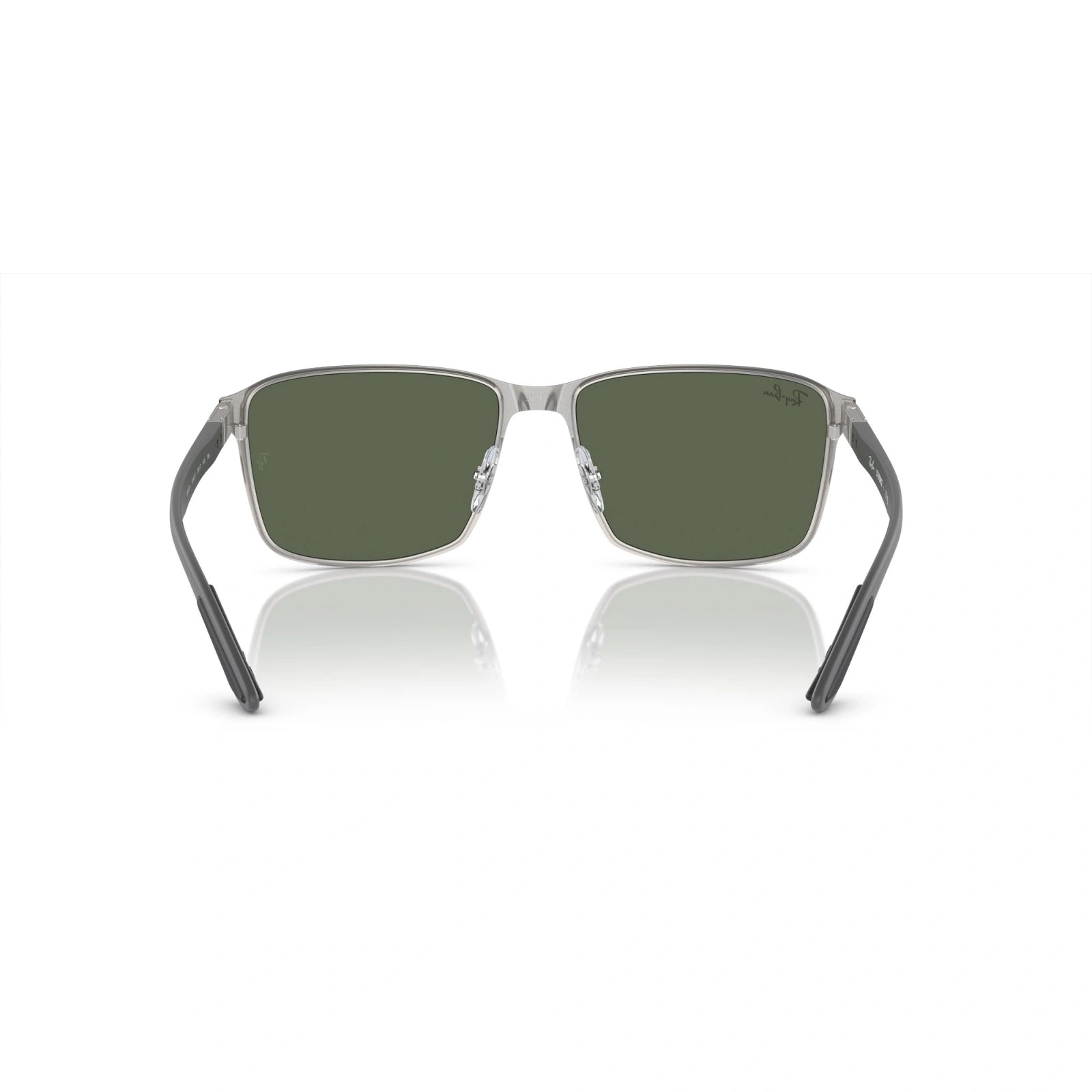 RAY-BAN RB 3721 - 914471 BLACK ON SILVER | UNISEX SUNGLASSES 