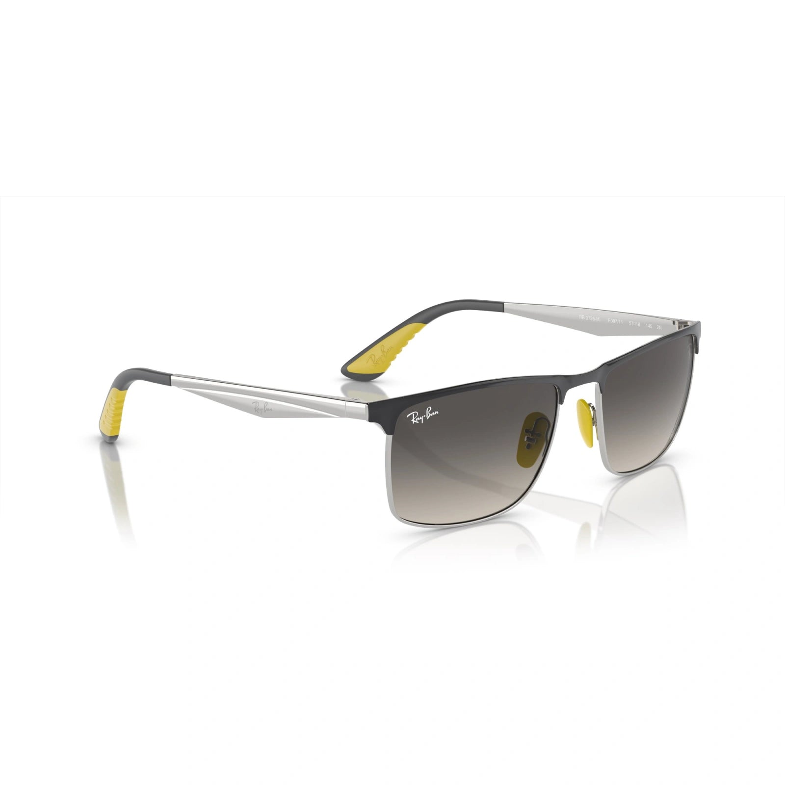 RAY-BAN RB 3726M - F08711 GRIGIO SU ARGENTO | OCCHIALE DA SOLE UNISEX
