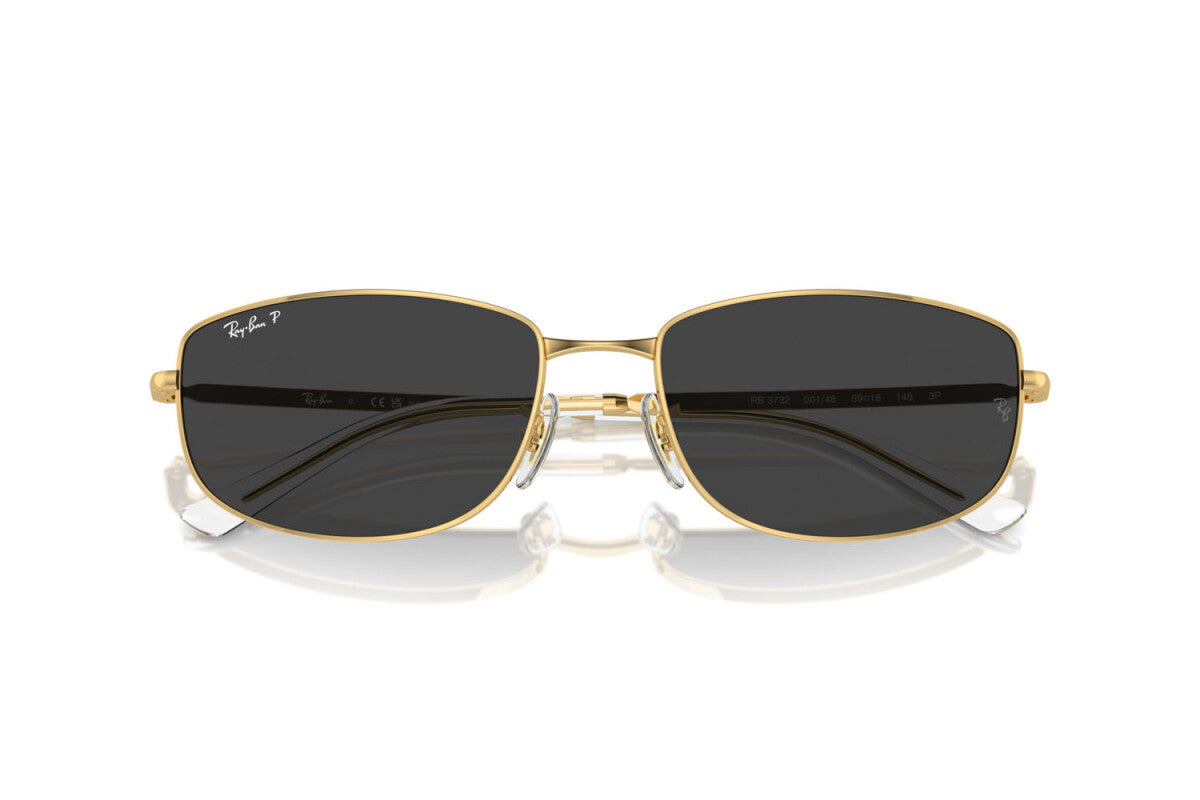 OCCHIALE DA SOLE UNISEX RAY-BAN RB 3732 (001/48) TAGLIA 56/18/145