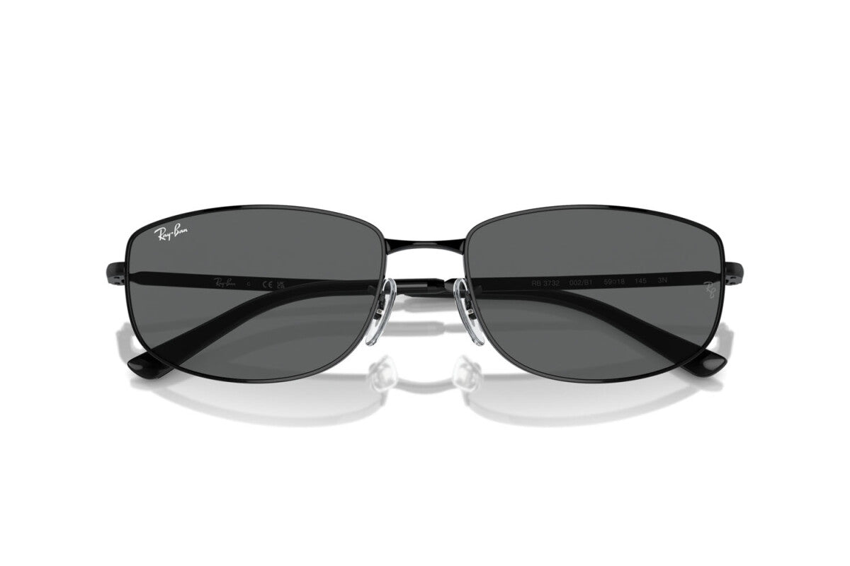 OCCHIALE DA SOLE UNISEX RAY-BAN RB 3732 (002/B1) TAGLIA 56/18/145