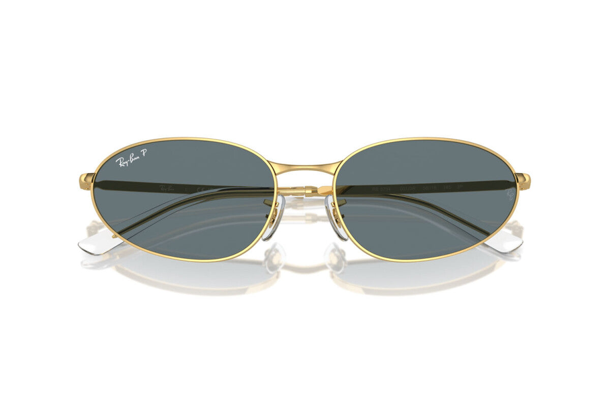 OCCHIALE DA SOLE UNISEX RAY-BAN RB 3734 (001/3R) TAGLIA 59/18/145