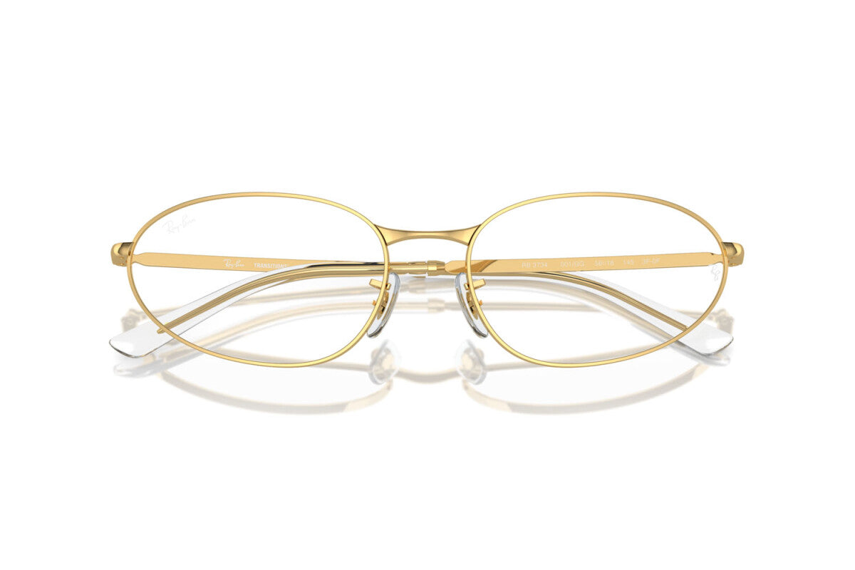 OCCHIALE DA SOLE UNISEX RAY-BAN RB 3734 (001/GG) TAGLIA 59/18/145