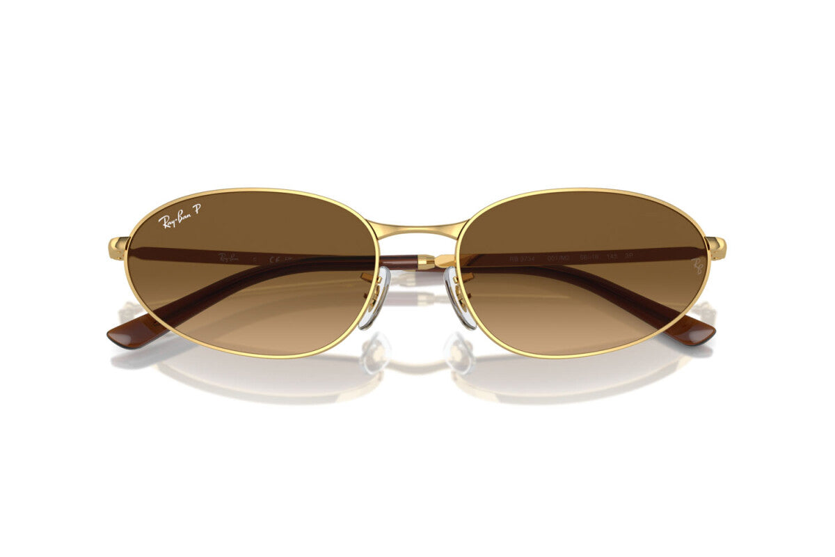 OCCHIALE DA SOLE UNISEX RAY-BAN RB 3734 (001/M2) TAGLIA 56/18/145