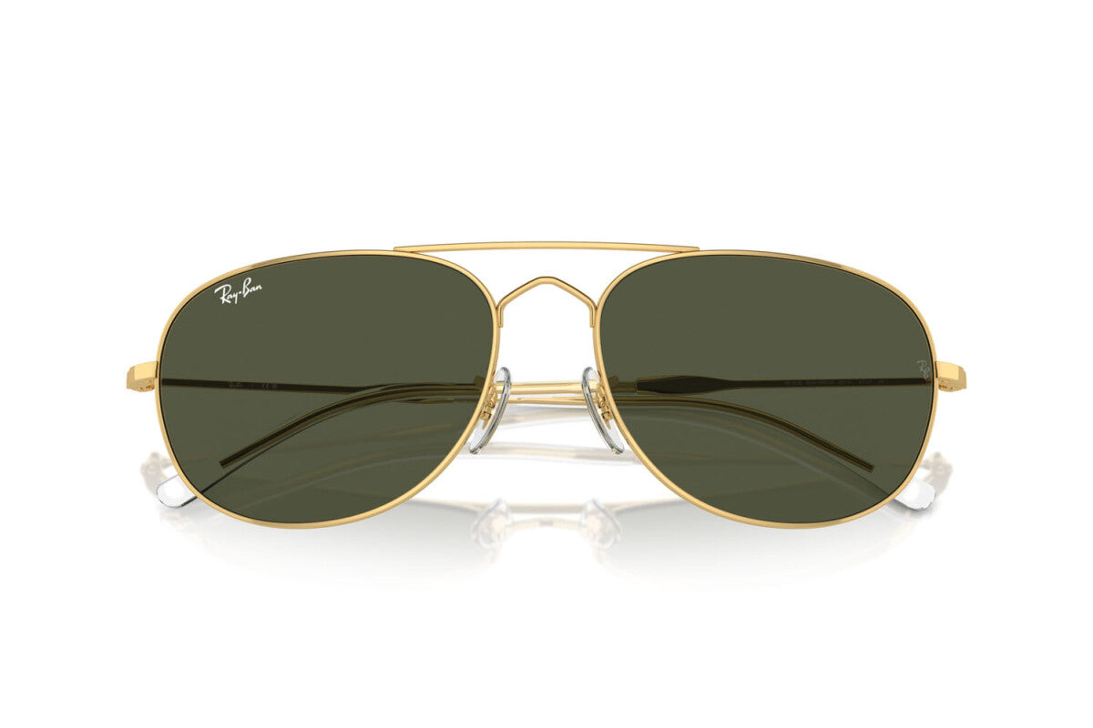 OCCHIALE DA SOLE UNISEX RAY-BAN BAIN BRIDGE RB 3735 (001/31) TAGLIA 57/17/140