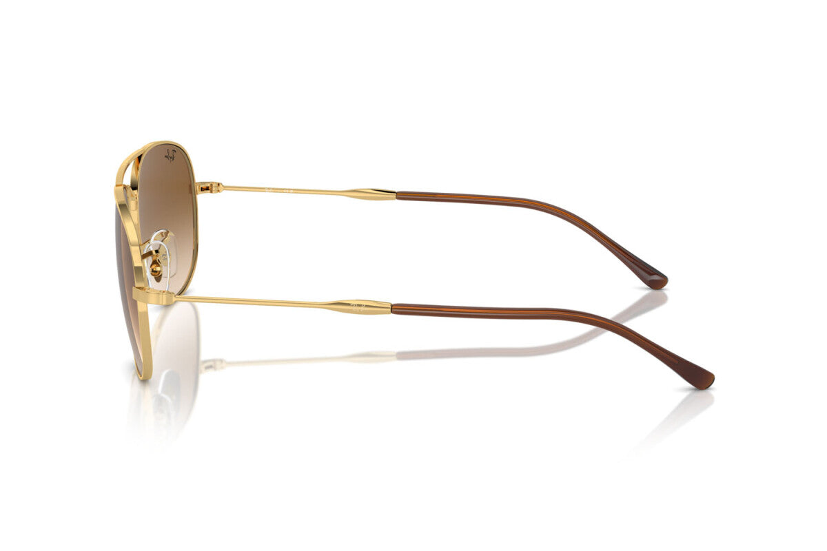 OCCHIALE DA SOLE UNISEX RAY-BAN BAIN BRIDGE RB 3735 (001/51) TAGLIA 60/17/145